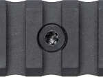 NOVESKE RAIL SECTION 9 SLOT - 2-5/16" M-LOK BLACK