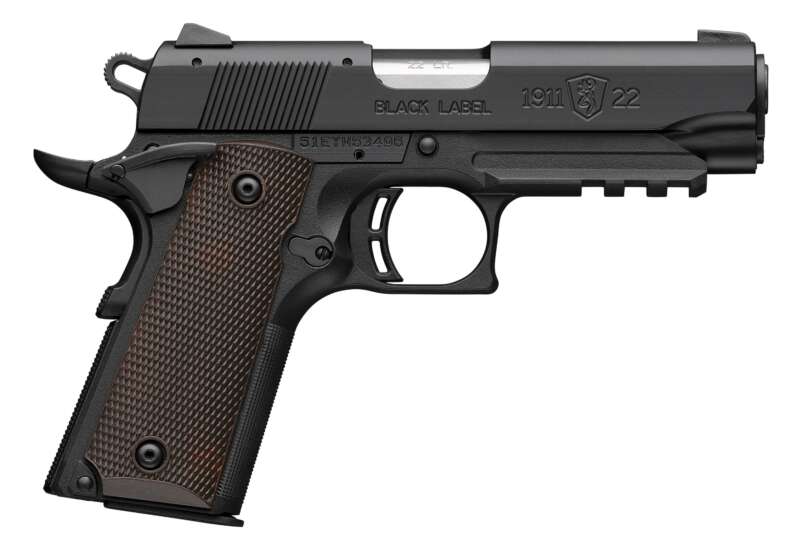 Browning 1911-22 A1 .22 LR Semi-Auto Pistol 3.7" Black Label