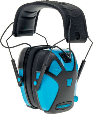 Caldwell E-Max Pro Youth - Electronic Earmuff Neon Blue