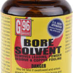 G96 Military Grade Bore - Solvent 4oz. Amber Glass Jar