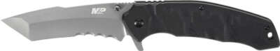 Smith & Wesson S&Amp;W Knife M&Amp;P Special Ops 4" - Tanto 4 Spring Assist Black OEM Part