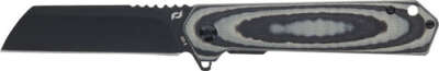 Schrade Knife Lateral Folder - 3.25" Aus-10 Black/Grey Lam