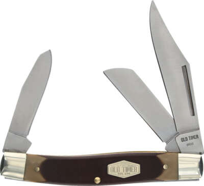 Old Timer Knife Senior 3-Blade - 3" S/S Delrin