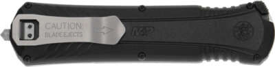 Smith & Wesson S&Amp;W Knife M&Amp;P Otf 3.5" Aus-8 - Spear Blade Tip Down W/Safety OEM Part
