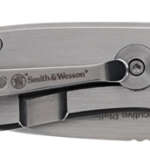 Smith & Wesson S&Amp;W Knife Executive Platinum - 3" Ss/Ss Drop Point W/Pkt Clip OEM Part