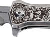Smith & Wesson S&Amp;W Knife Unwavered Spring Ast - 3.5" Ss/Rosewood Engrv Dagger OEM Part