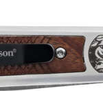 Smith & Wesson S&Amp;W Knife Unwavered Spring Ast - 3.5" Ss/Rosewood Engrv Dagger OEM Part