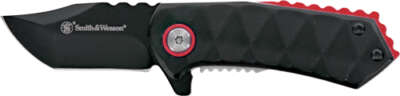 Smith & Wesson S&Amp;W Knife 24/7 Spring Assist - 1.9" Black/Black Liner Lock OEM Part