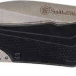Smith & Wesson S&Amp;W Knife Oasis Carabiner - Folder 3" Black/Ss OEM Part