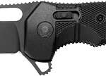 SOG KNIFE SEAL XR BLACK CRKTE - 3.9" PLN EDGE FLDR BLACK USA