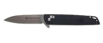 Smith & Wesson S&Amp;W Knife Special Ops Crossbar - 3.3" Folder Crossbar Lock Blk OEM Part