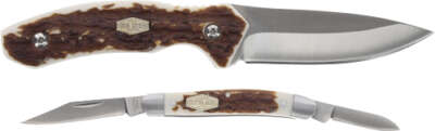 Uncle Henry Knife Fixed/Folder - Combo Gift Tin Promo Q4 25'
