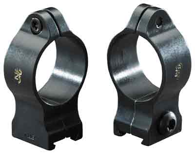 Browning Slimline Rings  for T-Bolt — Matte Black
