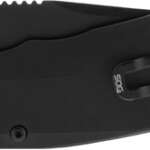 SOG KNIFE SOG-TAC AU COMPACT - 2.94" PLN EDGE TANTO BLACK