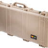 PELICAN 1700 CASE W/ WHEELS - 3 PC FOAM FITS 34" GUNS TAN