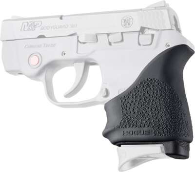 HOGUE HANDALL BEAVERTAIL GRIP - SLEEVE S&W BODYGAURD .380 BLK