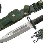 SZCO RITE EDGE 7.75" M-9 - COMMANDO KNIFE W/SHEATH