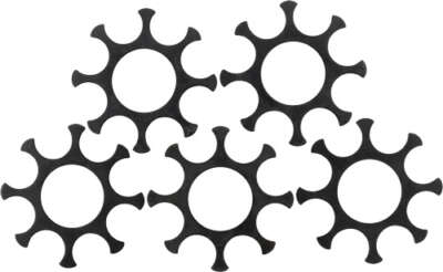 Smith & Wesson S&Amp;W 357 Moon Clips 8Rd 5 Pack OEM Part