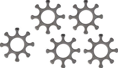 Smith & Wesson S&Amp;W 38 Super Moon Clips 8Rd - 5 Pack OEM Part