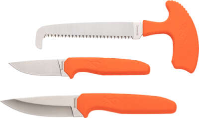 Browning Knife Sharp Ridge 3Pc - Combo W/Nylon Sheath