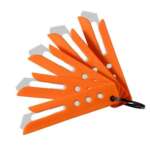 HOGUE EXPEL BLADE GUARD 5PK - ORANGE NYLON