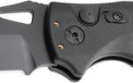 HOGUE K320A NITRON 3.5" AUTO - FOLDER TANTO BLADE POLY BLK