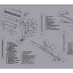 Tekmat Armorers Bench Mat - 12"X36" AR-15 Grey