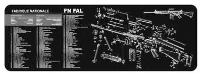 Tekmat Armorers Bench Mat - 12"X36" FN-Fal