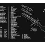 Tekmat Armorers Bench Mat - 12"X36" Ruger Mini-14