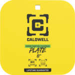 Caldwell Ar500 8" Gong Target - 1/4" Rimfire/Handgun Steel Ylw