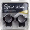CZ 457 30MM ALUMINUM SCOPE - RINGS 11MM DOVET MATTE BLACK