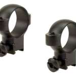 Burris Rimfire/Airgun Rings 1in High Matte Steel