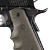 HOGUE GRIPS COLT GOVT MODEL - W/FINGER GROOVES OD GREEN