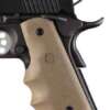 HOGUE GRIPS COLT GOVT MODEL - W/FINGER GROOVES FDE