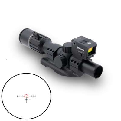 Burris RT-6 1-6x24mm Illuminated Riflescope Kit with FastFire E Red