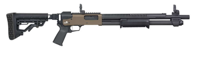 MOSSBERG 590R 12/18.5 6+1 FDE FOLDING