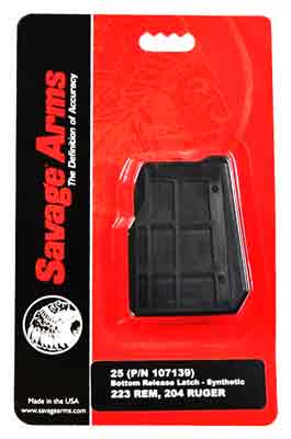 SAVAGE MAGAZINE 25 .222/.223/ – .204 4RD SYN MATTE