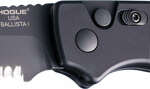 HOGUE BALLISTA-I BUTTON AUTO - TANTO PRT. SERRATED MATTE BLK