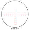 SIGHTRON SCOPE S6 10-60X56 ED - 34MM ILLUMINATED MOA-2FT