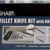 ACCUSHARP 6-PIECE FILLET KNIFE - KIT W/SHARPENER & ZIP CASE