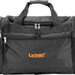 LYMAN HANDGUN RANGE BAG – BLACK NYLON W/CARRY STRAP