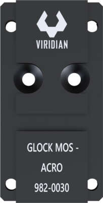 VIRIDIAN RFX44/45 MOUNTING - ADAPTER FOR GLOCK MOS