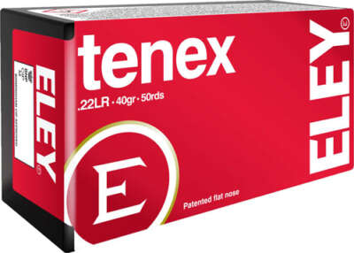 Eley Tenex 22Lr 40gr Eps - 50rd 100Bx/Cs