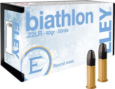 Eley Biathlon Club 22Lr 40gr - RN 50rd 100Bx/Cs