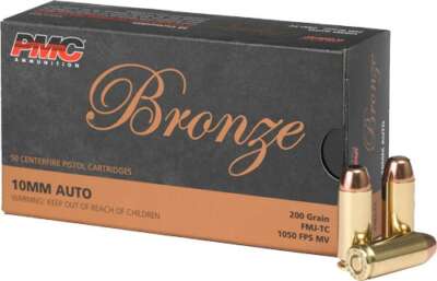 PMC 10MM 200GR FMJ-TC - 50RD 20BX/CS