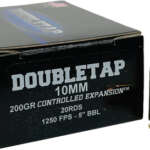 Doubletap 10mm 200gr JHP - Controlled Exp. 20rd 50Bx/Cs