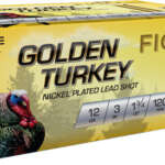 FIOCCHI GOLDEN TURKEY 12GA 3" - 1-3/4OZ #6 10RD 10BX/CS