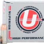UNDERWOOD 38 SPECIAL +P 125GR - JHP 20RD 10BX/CS