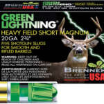 Brenneke USA Green Lightning - 20Ga 2.75" 1oz Slug 5rd 50Bx/C