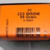 HSM 223 WSSM 55GR V-MAX - 20RD 25BX/CS